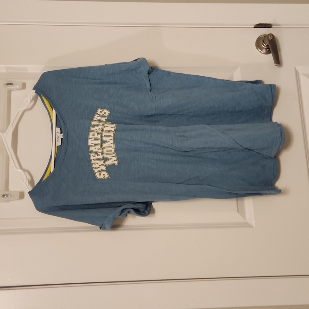 My Style- Blue T-Shirt. 3X